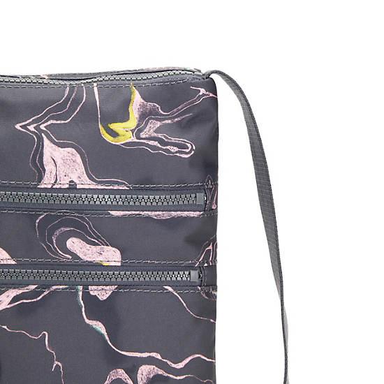 Sacs Crossbody Kipling Alvar Printed Grise Multicolore | FR 2147OK